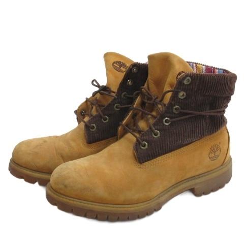 ティンバーランド Timberland レースアップ ブーツ ブラウン 8 26cm メンズ