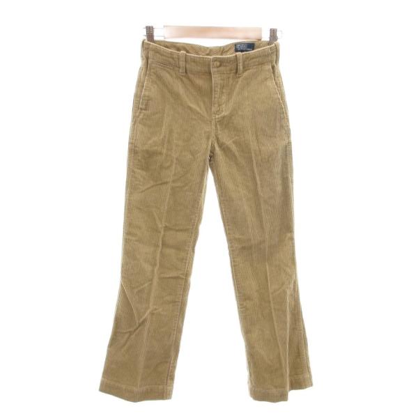 ポロ ラルフローレン POLO RALPH LAUREN コーデュロイパンツ スラックス 140 茶...