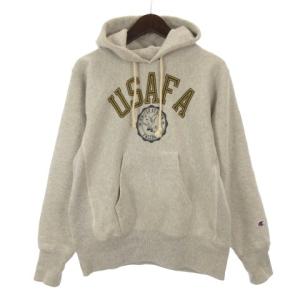 チャンピオン CHAMPION REVERSE WEAVER パーカー スウェット プルオーバー グレー M 260608E メンズ