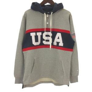 未使用品 チャンピオン CHAMPION スウェット パーカー C3-K107 グレー M ■GY28 メンズ