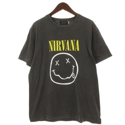 グッドロックスピード GOOD ROCK SPEED Tシャツ 半袖 プリント チャコールグレー M...