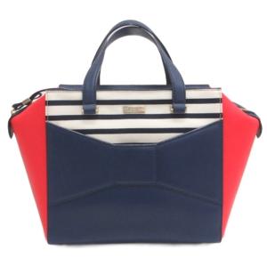 ケイトスペード KATE SPADE 2パーク アベニュー ポウ トートバッグ レッド ネイビー レディース