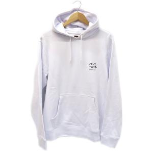 中古 ビラボン BILLABONG 20AW ONE TIME スウェット プルオーバー パーカー L ホワイト 白 メンズ 【ベクトル 古着】｜vectorpremium