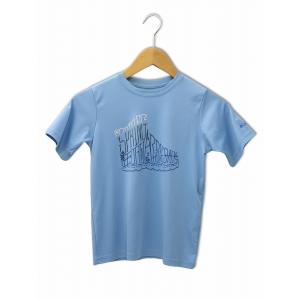 コロンビア Columbia ピークフリークショートスリーブシャツ Tシャツ S(8) BLUE ブルー AB0035 キッズ｜vectorpremium