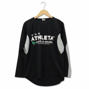 アスレタ ATHLETA サッカー フットサル ロングTシャツ トレーニングウェア ブラック M メンズ レディース｜vectorpremium