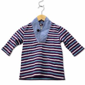 PONY GO ROUND コットン ボーダー ...の商品画像