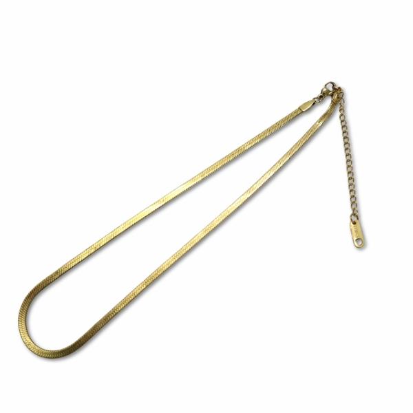 ゴールドカラー チョーカー ネックレス レディース