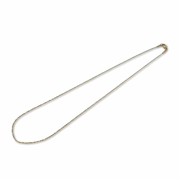 ゴールドカラー チェーンネックレス 45cm レディース