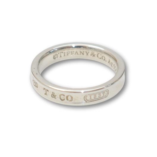 ティファニー TIFFANY &amp; CO. 925 1837 ナロー リング 指輪 15号 4.3g ...