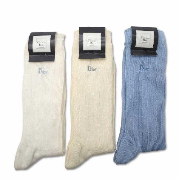 未使用品 クリスチャンディオール Christian Dior 国内正規 ワンポイント ロゴ刺繍 リ...