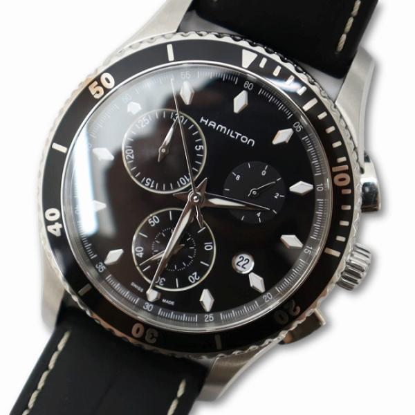 ハミルトン HAMILTON H37512731 ジャズマスター SEAVIEW CHRONO QU...