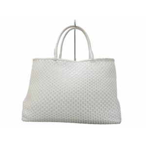 アンテプリマ ANTEPRIMA イントレッチオ トートバッグ かごバッグ WHITE ホワイト レ...