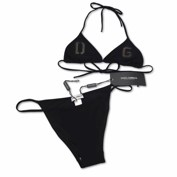 未使用品 ドルチェ&amp;ガッバーナ ドルガバ DOLCE&amp;GABBANA Triangle string...