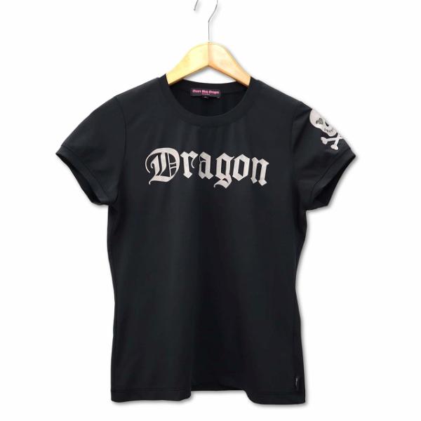 ダンスウィズドラゴン Dance With Dragon スカル クロスボーン ストレッチ Tシャツ...