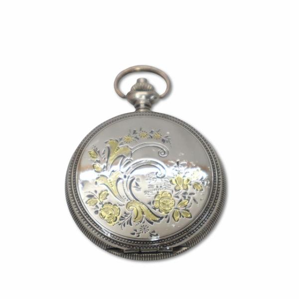 アシェット 蘇る 古の時計 郷愁の懐中時計コレクション 3号 フリューエント 銀色 メンズ レディー...