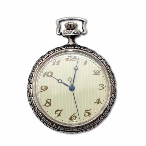アシェット 蘇る 古の時計 郷愁の懐中時計コレクション 銀色 可動品 メンズ レディース