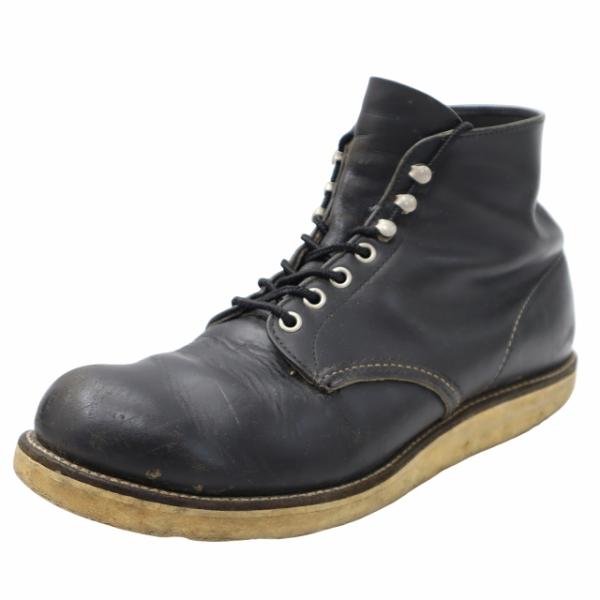 レッドウィング REDWING 90s ヴィンテージ 新 四角犬タグ アイリッシュセッター レザー ...