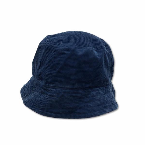 ユニクロ UNIQLO UVカット コーデュロイハット 57-59cm ネイビー メンズ レディース