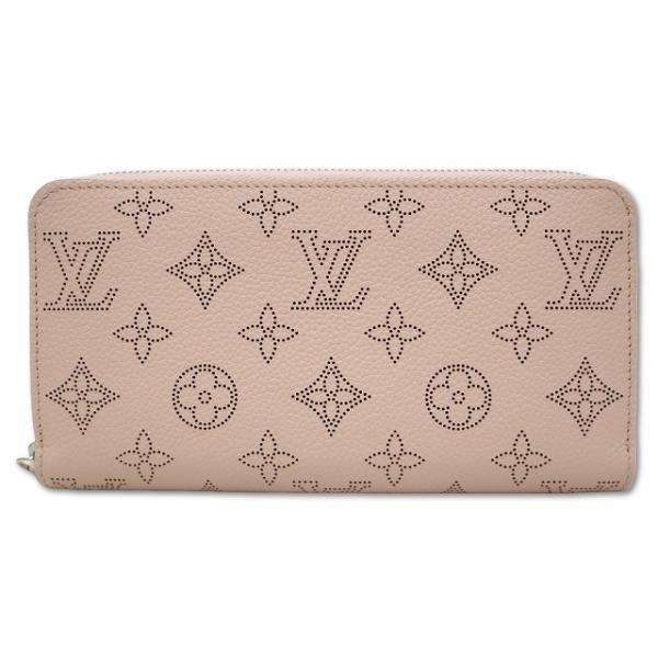 ルイヴィトン LOUIS VUITTON M82755 モノグラム マヒナ・レザー ジッピー・ウォレ...
