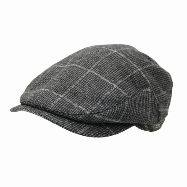 wigens ヴィゲーンズ HOUNDSTOOTH SLIM CAP ハウンドトゥース スリムキャッ...