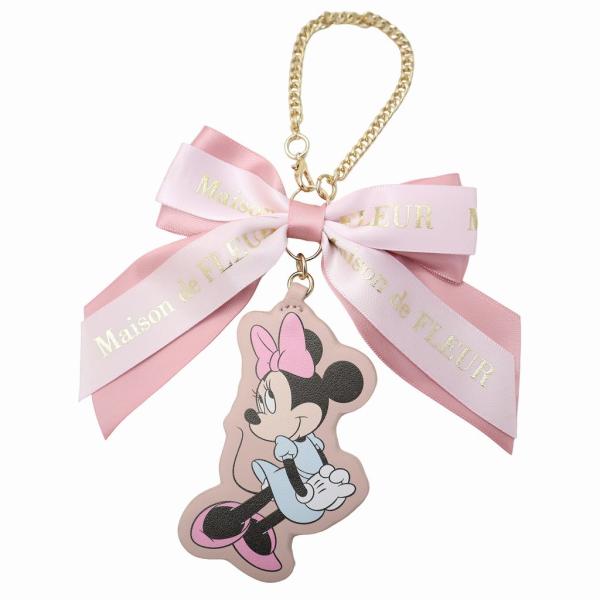 Maison de FLEUR メゾン ド フルール Minnie Mouse リボンチャーム PI...