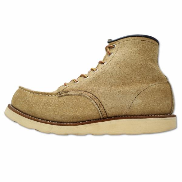 RED WING レッドウィング ヴィンテージ 8173 四角犬タグ ラフアウト モックトゥ ブーツ...