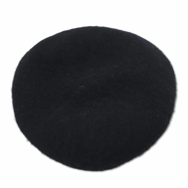 ブラウニージャパン ウール ベレー帽 帽子 ブラック F メンズ レディース