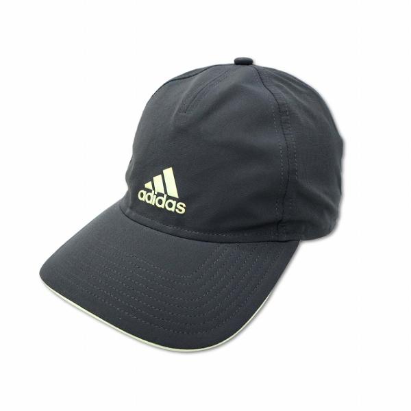 アディダス adidas ロゴラバー キャップ 野球帽 帽子 57-60cm グレー メンズ レディ...