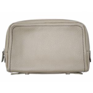 WAKO GINZA TOKYO ワコー 銀座 東京 レザー セカンドバッグ BEIGE ベージュ ...