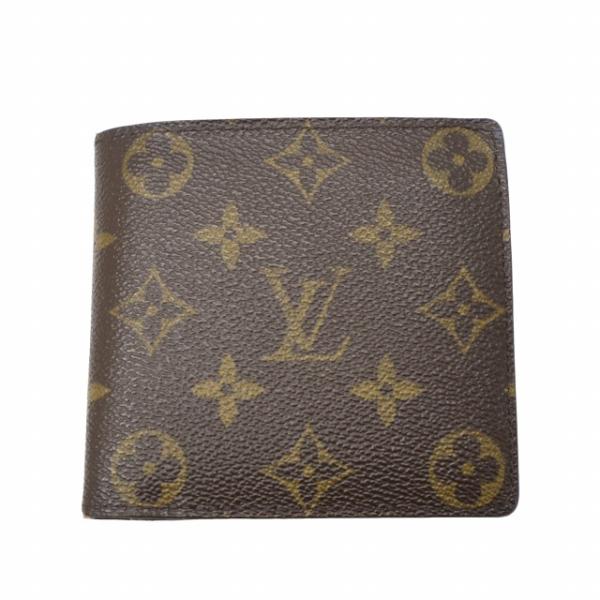 ルイヴィトン LOUIS VUITTON ポルトフォイユ マルコ NM モノグラム 二つ折り財布 ウ...