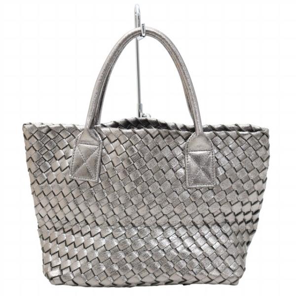 GUSCIO グッシオ メタリック メッシュ トートバッグ F GUNMETAL ガンメタル 17-...