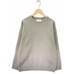 グラフペーパー Graphpaper 2025AW Gradient Dyed Wool Crew ...
