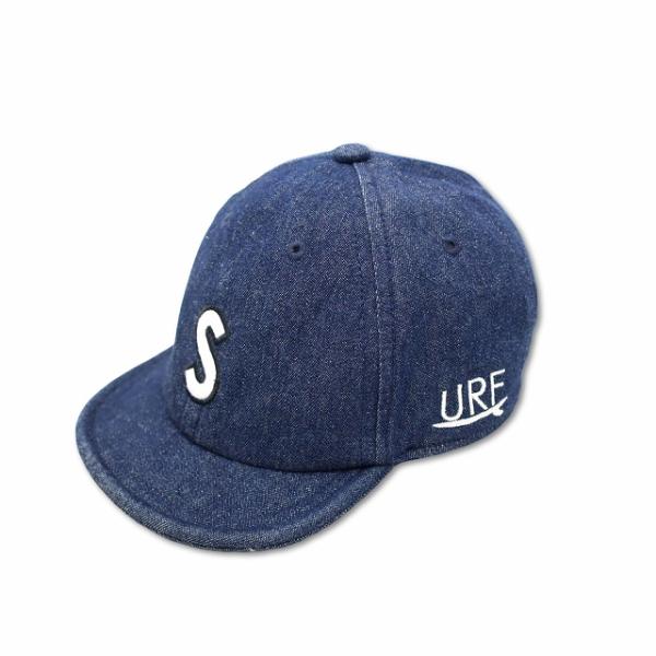SURF デニム キャップ 野球帽 ブルー レディース
