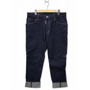 ディースクエアード DSQUARED2 Workwear Jean ワークウェア ロールアップ デニ...