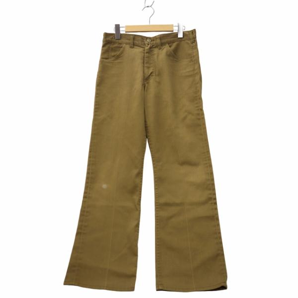 リー LEE RIDERS ライダース 70's ブーツカット デニムパンツ 32 BROWN ブラ...