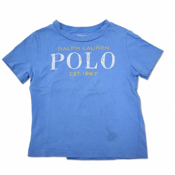 ラルフローレン RALPH LAUREN 半袖 Tシャツ カットソー ブルー 24M (約2歳 85...