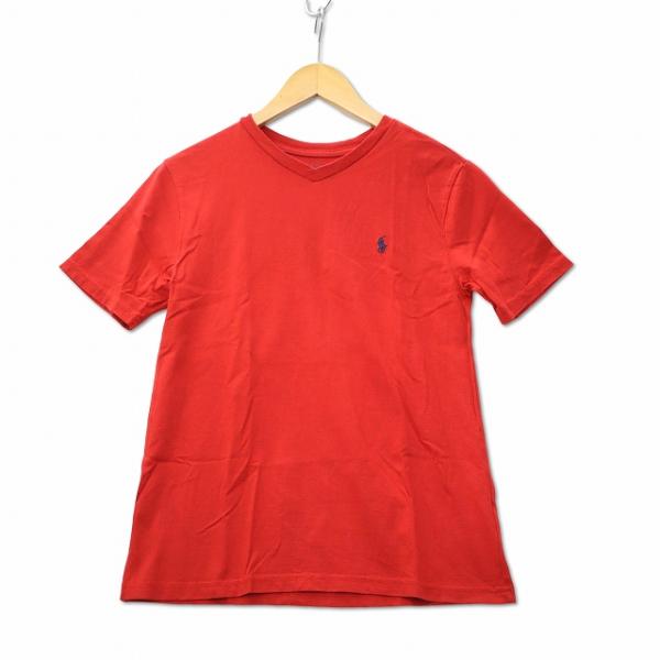 ポロ ラルフローレン POLO RALPH LAUREN ポニー刺しゅう Vネック 無地 半袖 Tシ...