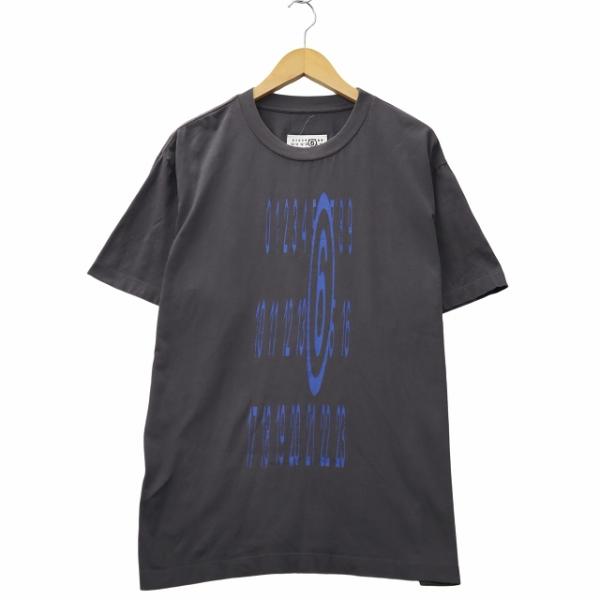 MM6 Maison Margiela Basic jersey ベーシック ジャージ プリント 半...