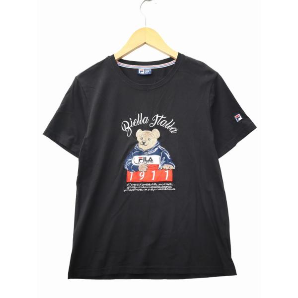 フィラ FILA INTERBREED インターブリード コラボ FILA BEAR 刺繍 Tシャツ...