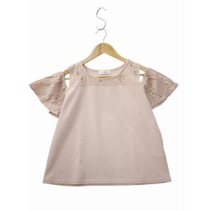 drea my minx ドリーミーミンクス オープンショルダー フラワーレース トップス カットソー M PINK(ピンク) 春夏 レディース