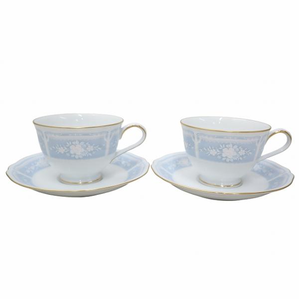 Noritake ノリタケ レース ウッド ゴールド カップ＆ソーサー 2客セット その他