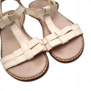 ザラ ZARA リボン ストラップ サンダル ...の詳細画像5