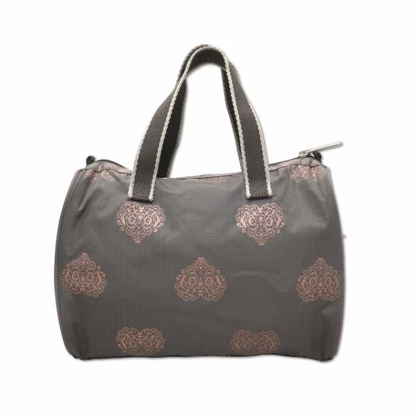 レスポートサック LesportSAC ハート柄 ナイロンジャガード リップストップ ミニ ボストン...