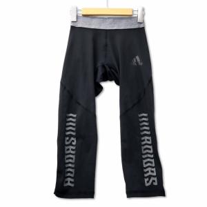 アディダス adidas APHASKIN ロゴプリント インナーパンツ M ブラック メンズ