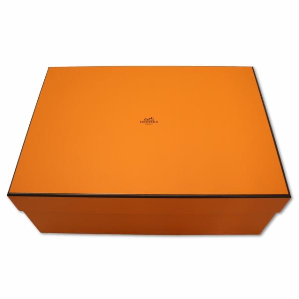 エルメス HERMES オレンジボックス 空箱 BOX 28.5cm × 40.5cm × 15.5...
