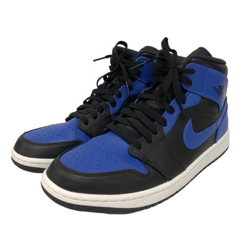 ナイキ NIKE Air Jordan 1 Mid Hyper Royal 554724-077 ハ...