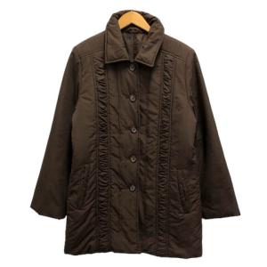 【美品】グリーンレーベルリラクシング ツイード ジャケット ノーカラー 38 green label relaxing（グリーンレーベルリラクシング）の