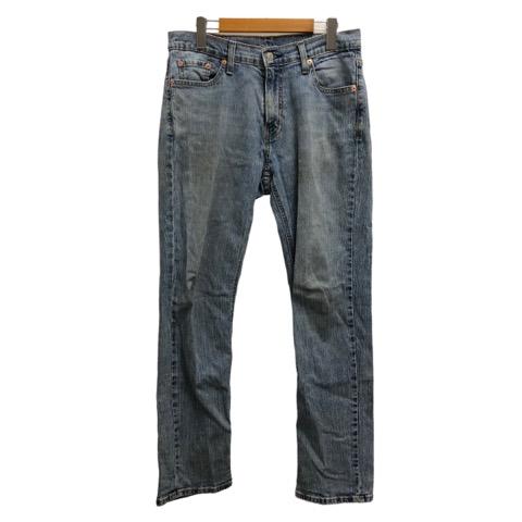 リーバイス Levi&apos;s デニム ジーンズ ライン コットン混 30 ライトブルー ベージュ 赤 レ...