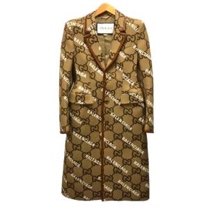 GUCCI グッチ バレンシアガ コート 676015 Z8AS6 サイズ:54 GUCCI グッチ バレンシアガ コート 676015 Z8AS6 サイズ:54