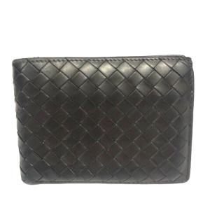 ボッテガヴェネタ BOTTEGA VENETA 財布 ニつ折り 113112 イントレチャート レザ...